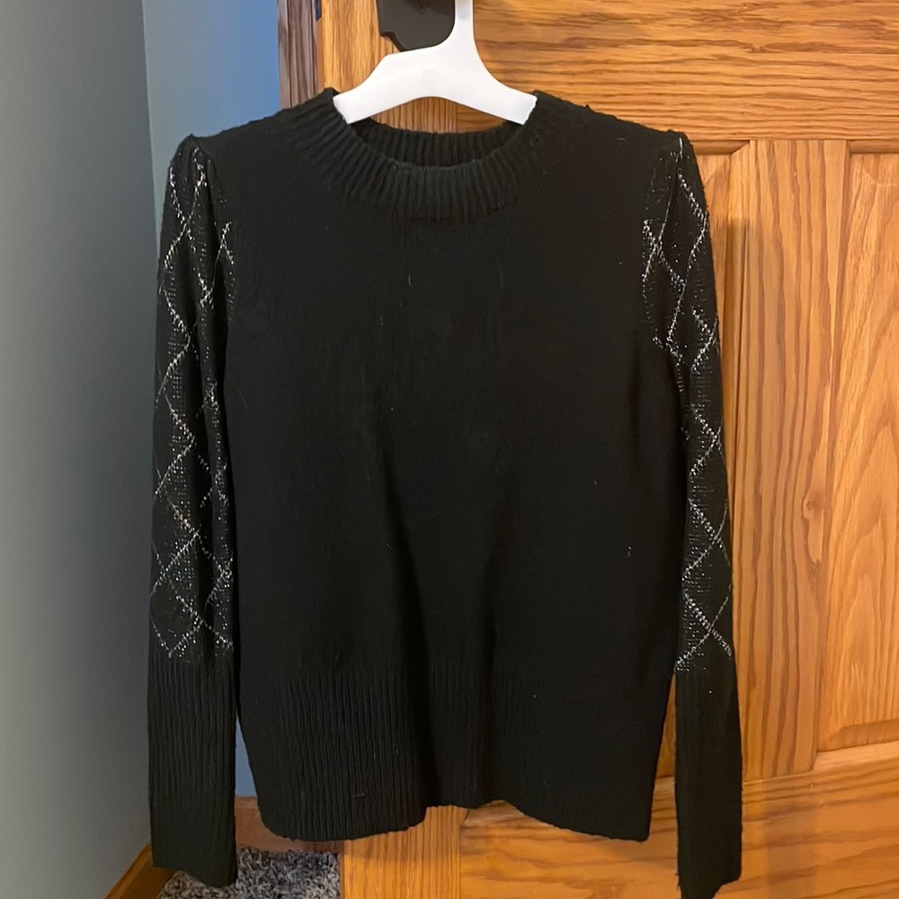 Black XS sweater. Worn once